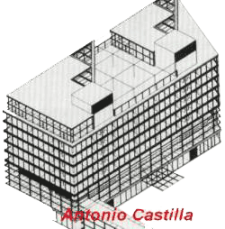 perspectiva militar de una casa