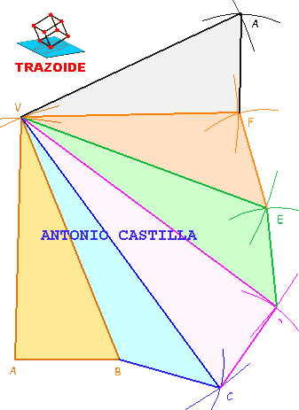 desarrollo de una pir&aacute;mide oblicua 